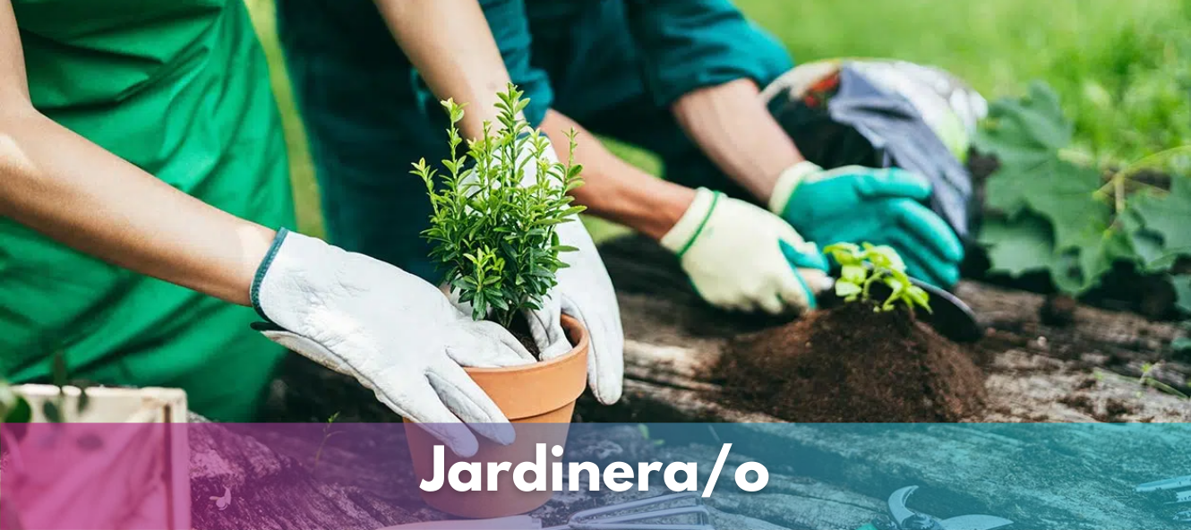 Jardinera/o