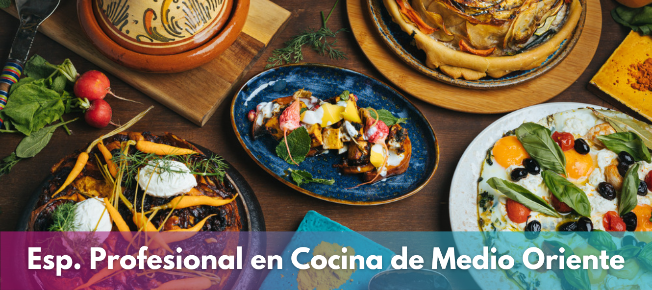 Especialización profesional en cocina del Medio Oriente