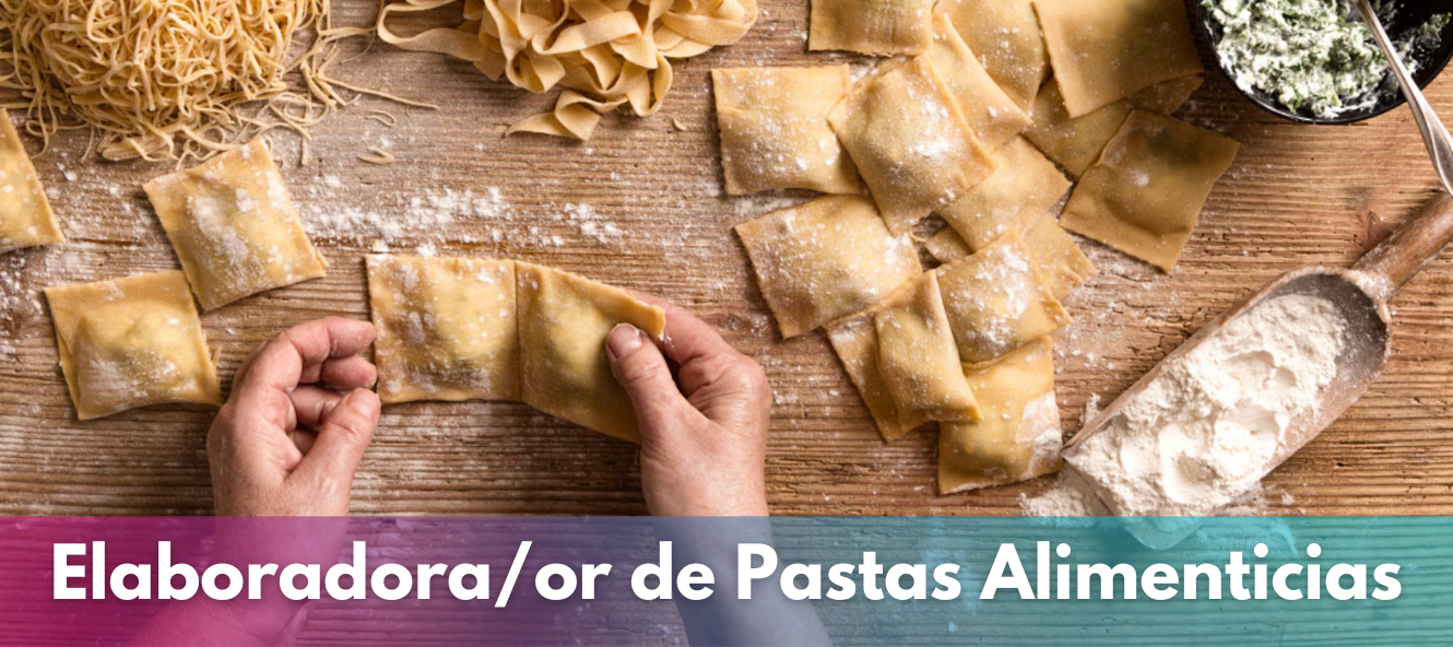 Elaboradora/or de pastas alimenticias