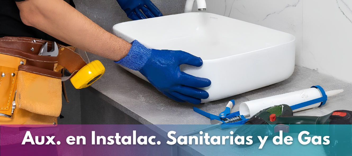 Auxiliar en Instalaciones Sanitarias y de Gas